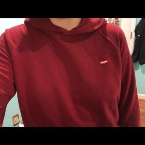 Levi’s red jacket